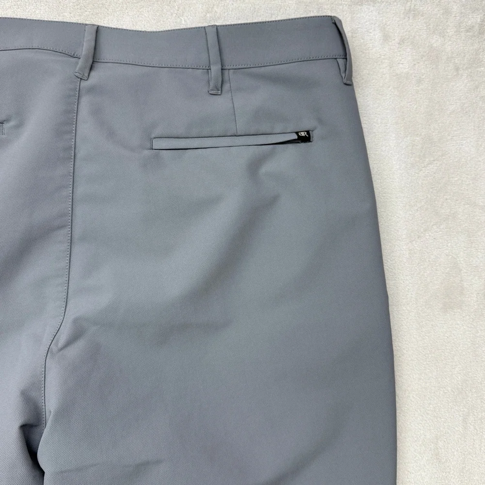 Banana Republic Core Temp Chino Pants Mens 40x30 Gray Tech Performance Trouser‎